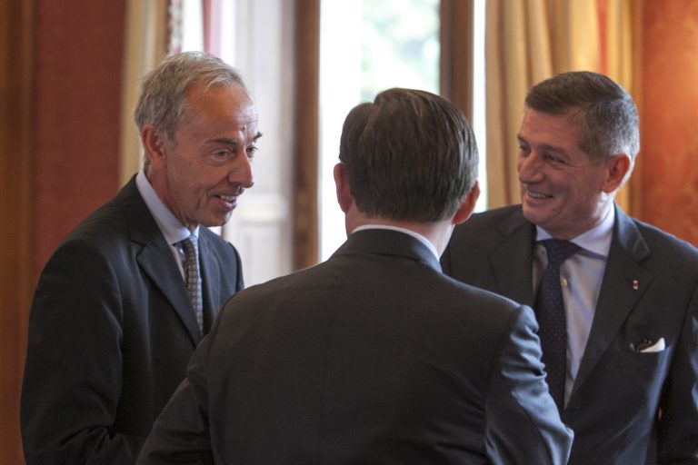 Fabien Baussart with G. Benoît Puga, French Chief of Staff of the President.