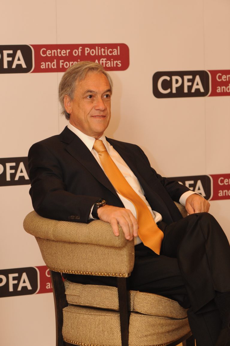 President of Chili, Sebastian Piñera, at CPFA.